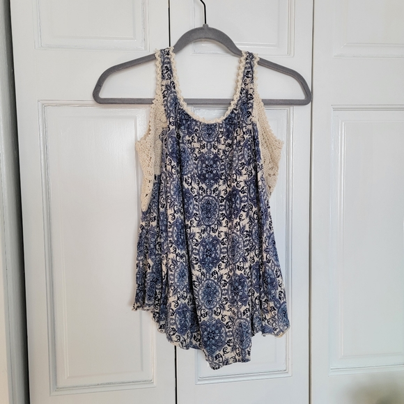 Cold shoulder lace billa top - Picture 8 of 10